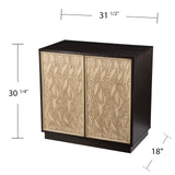 Sei Furniture Edgevale Anywhere Accent Cabinet, Brown