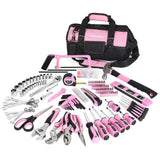 FASTPRO 267-Piece Pink Tool Set with 13-Inch Tool Bag