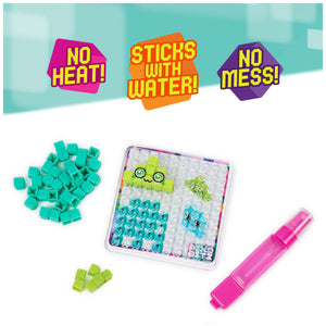 Pixobitz, Exclusive Creator Pack With 522 Water Fuse Beads, Decos And Accessories, Makes 3D And 2D Creations With No Heat, Arts
