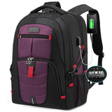 LOVEVOOK Travel Laptop Backpack Waterproof Anti Theft Backpack with Lock and USB Charging Port Large Computer Business Backpack 