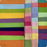 40pcs Fat Quarter BundlesCotton Jelly Roll Easter Fabric Strips for Quilting Crafting Precut Patchwork for Sewing DIY Crafts(Sol