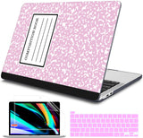 Tuiklol for 2022 2021 2020 New MacBook Pro 13 inch Case M2 Clip M1 A2338 A2289 A2251, Plastic Hard Shell Case with Keyboard Cove