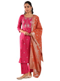 Libas Women'S Silk Blend Kurta Set (Gs1033