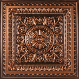 uDecor Marseille Antique Copper 2 ft. x 2 ft. Layin or Glue Up Ceiling Tile Box of 10