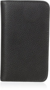 Buxton Hudson Pik-Me-Up Snap Card Case, Black