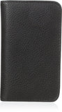 Buxton Hudson Pik-Me-Up Snap Card Case, Black
