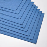 Indigo Middel Denim 4.8OZ Fat Quarter 9pcs 18inX22in 100% Cotton Solid Quilting Fabric for Arts, DIY Crafts & Sewing Patchwork