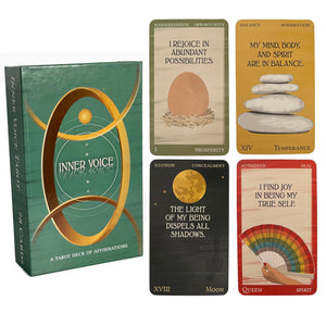 Inner Voice: A Tarot Deck of Affirmations from Unity - 78 Beautiful Cards, Unique Magnetic Box, Modern Interpretation of Classic