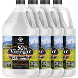 Calyptus 50% Pure Concentrated Vinegar | Maximum-Performance (12.5X) Power | Technical Grade | Dilutes Easily to 5% Acidity (1.5