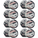 Hombys 8 Pack Giant Chunky Yarn for Crocheting/Hand Knitting - Super Bulky, Soft, Fluffy, Plush Fuzzy Yarn - Tie Dye, Mixed Colo