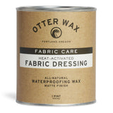 Otter Wax Heat-Activated Fabric Dressing | 1 Pint | Meltable Waterproofing Treatment for Waxed Canvas Jackets & Rain Gear | All-