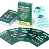 UHillMinerva Stock Market Psychology Flash Cards - 52 Investment & Trading Cognitive Biases - Behavioral Finance Decision Guide 