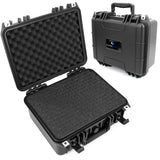 CASEMATIX 13 Waterproof Hard Case with Customizable Foam for Portable Electronics, Tools and Accessories Hard Shell Plastic C
