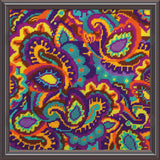 Tobin Paisley Needlepoint Kit, Multicolored