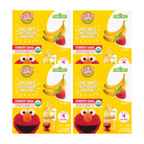 Earth 's Best Organic Kids Snacks, Sesame Street Toddler Snacks, Organic Fruit Yogurt Smoothie for Toddlers 2 Years and Older, S