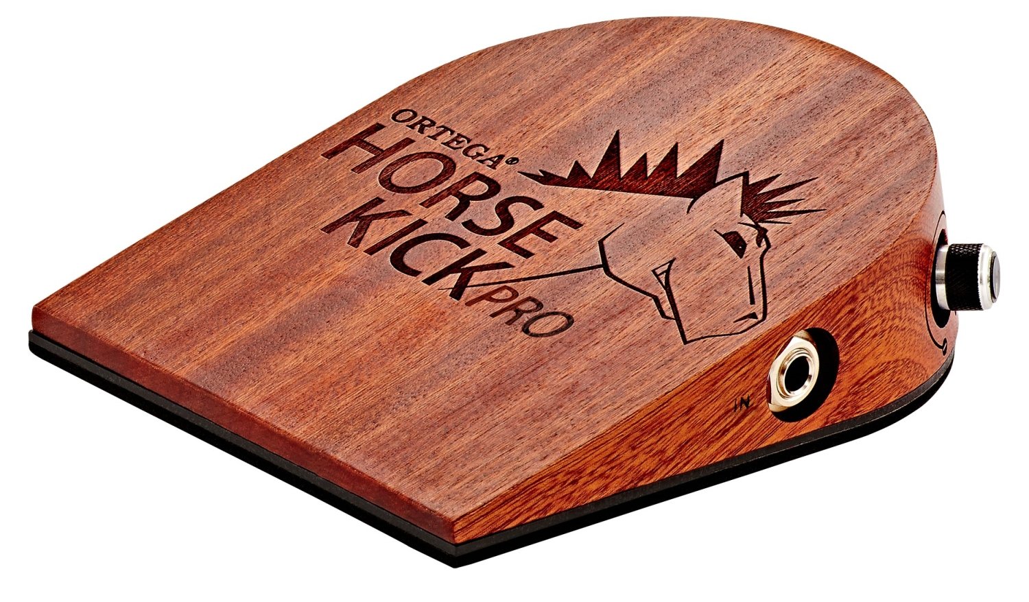Ortega Guitars Digital Singer-Songwriter Percussion Stomp Box With 5 Samples (Horse Kick Pro)