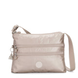 Kipling WomenS Alvar Crossbody Bag, Metallic Glow, One Size