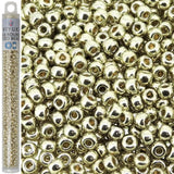 Tiptop Home Silver 22 Grams Miyuki Round Rocailles 8/0 Seed Bead Duracoat Galvanized Approx 22 Gram Tube C