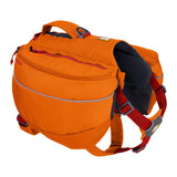 Ruffwear, Approach Dog Backpack, Hiking and Camping Pack with Saddlebags, Campfire Orange, Medium