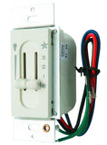 Hunter Fan Company, 27182, Fan-Light Dual Slide Wall Control,Off White