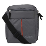 Adisa Unisex'S Messenger Bags (Grey),Grey,,B084NTTZ1K