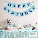 Funcart Rainbow Unicorn Happy Birthday Banner