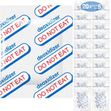 500cc Oxygen Absorbers for Food Storage - 100 Count (20x Packs of 5) - for Long Term Food Storage & Survival, Mylar Bags, Cannin