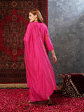 Gosriki Women'S Cotton Blend Printed Straight Kurta With Pant & Dupatta (Dhavishi Rani-Gs_Xxl_Pink_Xx-Large),Pink,2,B0D73WFMFY