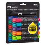 Quartet Dry Erase Markers, Whiteboard Markers, Chisel Tip, EnduraGlide, White Board Dry Erase Pens for Teachers, Home, School & 