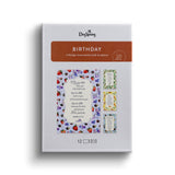 DaySpring - Birthday Blessings - 4 Design Assortment with Scripture - 12 Birthday Boxed Cards & Envelopes (U1611)