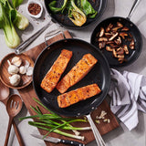 All-Clad Black Nonstick 12-Inch Skillets Set Of 3, 834, 1034, 1234