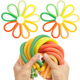 Mr. Pen- Monkey Noodle Fidget Toy, 18 Pack, Colorful, Monkey Noodles Fidget Toy, Strong and Durable, High Elasticity, Non Toxic,