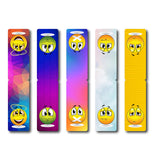 woopme 5 PCs Bookmark Magnetic for Emoji Students Kids Book Lovers Readers Gift Magnetic Page Clips Folding