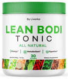 LIVORKA Lean Bodi Tonic, All Natural Advanced Formula Powder - 30 Servings for 1 Month
