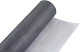 Fiberglass Screen Roll 48 x 100' A Continuous Roll UV Protection Install and Repair Door and Window Screen(48 x 100', Grey)