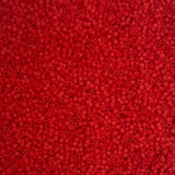 Miyuki Delica 11/0 Seed Beads - Glass Beads Bulk 5 Grams & Size 1.6mm 1000 Pieces Glass Seed Beads Matte Red (DB753)