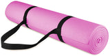 Fitvids GoYoga All-Purpose 1/4-Inch High Density Anti-Tear Exercise Yoga Mat with Carrying Strap