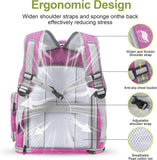 Cawypety Expandable Cat Backpack,Cat Bubble Backpack Carrier for Carrying Cats, Pets and Small Dogs,Airline-Approved,Designed for Travel, Hiking, Walking,Car （Pink
