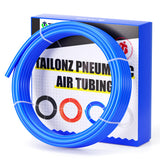 TAILONZ PNEUMATIC Blue 4mm or 5/32 inch OD 2.5mm ID Polyurethane Air Hose Pipe Tube 10 Meter 32.8ft