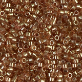 Gold Luster Rose (Db102) Delica Myiuki 11/0 Seed Bead 7.2 Gram Tube Approx 1400 Beads
