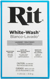 Rit Dye Powder White Wash 1 7/8 Ounces 365 (6Pack)6