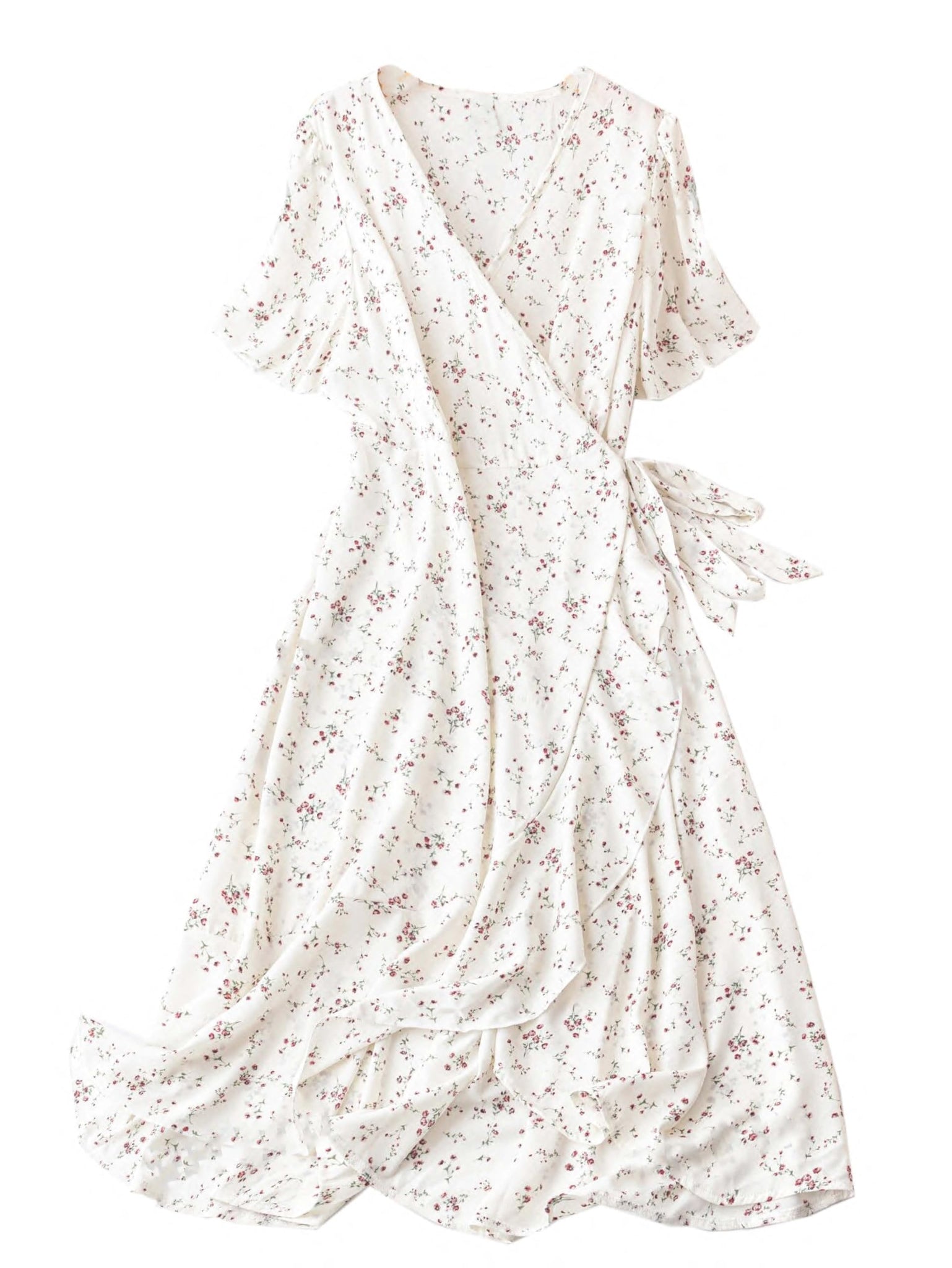 Toplot Dresses For Women|One Piece Dress For Women|Western Dress For Women (Belt-Dress-5184-Off White-M),Off-White,,B0D3R8PJQ3