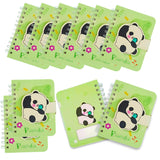 Birthday Popper 10 Pcs Panda Theme Notebooks As Birthday Return Gifts For Kids Mini Diary With Velcro Closure Pocket Notepad F