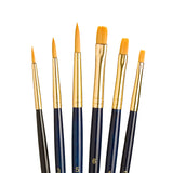 Princeton Art & Brush Princeton Real Value, Series 9100, Paint Brush Sets for Acrylic, Oil & Watercolor Painting, SynGold Taklo