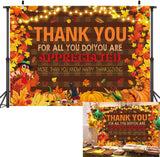 Fall Thanksgiving Backdrop Fall Thank You for All You Do Photography Backgound Thanksgiving Appreciated Friendsgiving Give Thank