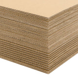 Golden State Art, 50 Pack 6x9 Corrugated Cardboard Sheet Flat Cardboard Pads Inserts, 1/16 Thick, Great for Crafts, Mailing, Pac