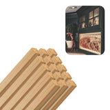 Pine Square Dowels (5/8 x 36, Pack of 15) | Variety of Diameters & Wood Species | Unfinished Wooden Dowel Rods for Crafts & DIY 
