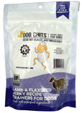 Dog Chits Lamb and Flaxseed Soft Chew for Dogs - Dog and Puppy Chews | Made in USA | USA Lamb | All Natural Treats | Large and S