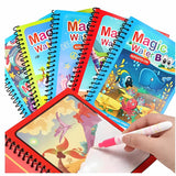 IncyWincy Magic Colouring Book (Pack of 1), Birthday Return Gift for Kids, Aqua Doodle, Reusable, NoMess Drawing, Party Favor f