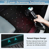 Mixsuper Floor Mats for Toyota GR86 2022-2025 All Weather Floor Liners 1st & 2nd Row Set Black